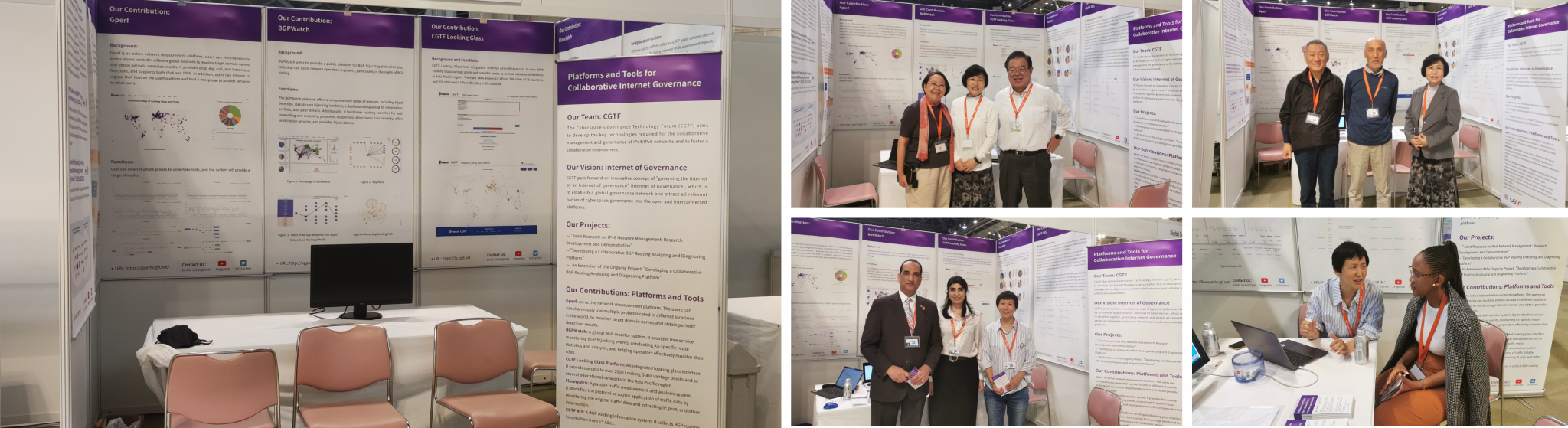 Project Contributions Successfully Exhibited at IGF 2023